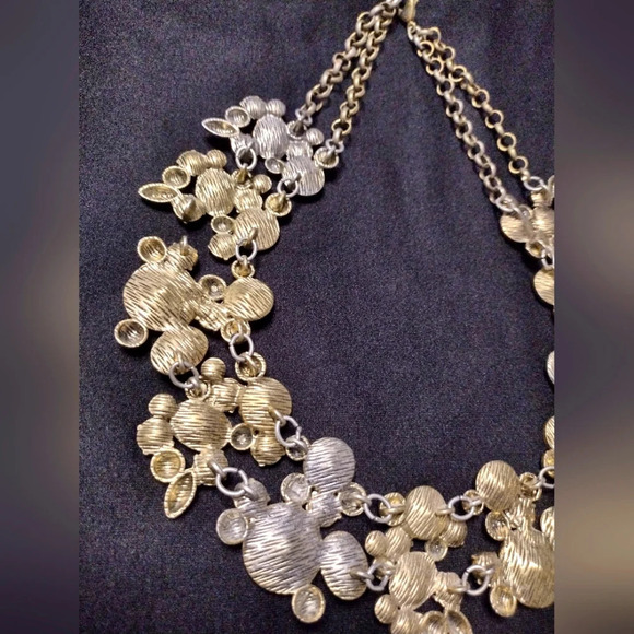 Chunky Rhinestone Statement necklace - Picture 11 of 12